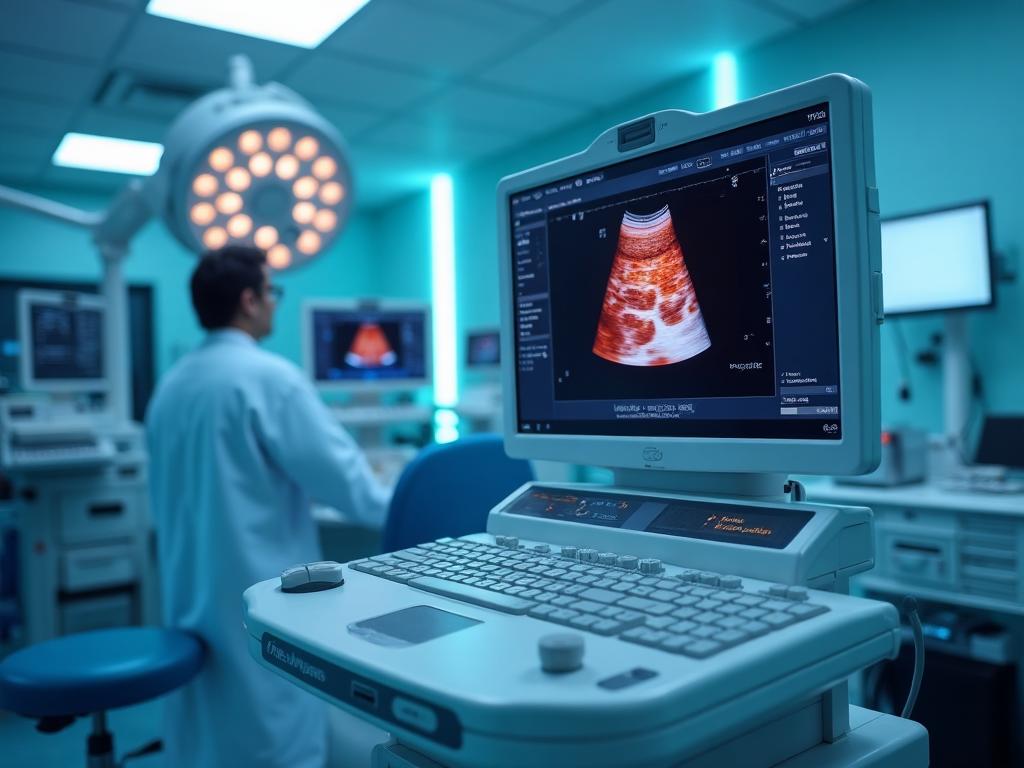 Vascular ultrasound equipment at Vascular Lab Kuwait